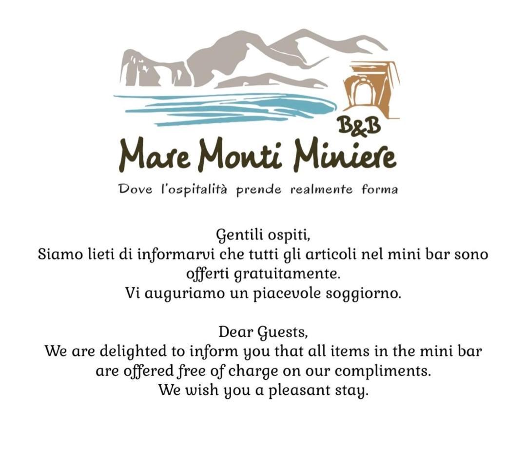 B&B Mare Monti Miniere Iglesias Exteriör bild